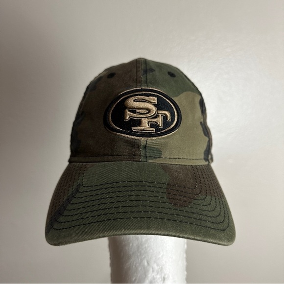San Francisco 49ers Camo NFL New Era Cap Hat OSFM - Picture 1 of 6